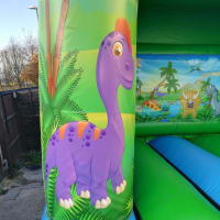 Dinosaur Bouncy Castle 13x13