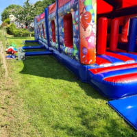 57ft Party Time Full Assault Course Fun Run