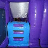 Blue And Purple Party Front Box Combi Disco