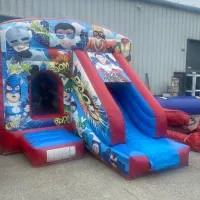 Super Hero Combi Bouncy Castle Weekend