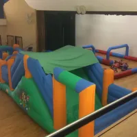 Scooby Doo Obstacle Course With Slide