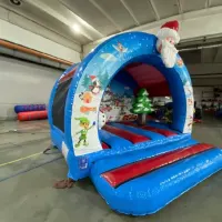 13ft X 13ft Christmas Bouncy Castle 3d