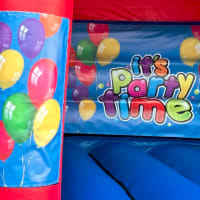 15ft X 12ft Blue And Red Castle - Balloon Theme Generic