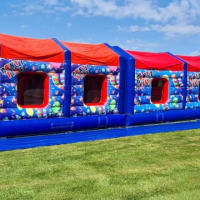 57ft Party Time Full Assault Course Fun Run