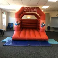 Small Spiderman Bouncy Castle