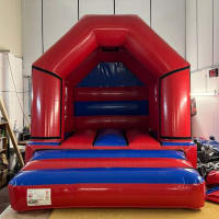 10 X 12ft Red And Blue Disco Bouncy Castle