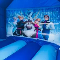 Frozen Bouncy Castle Combi