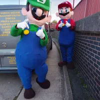 Luigi Mascot