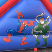 Spiderman Inflatable Slide