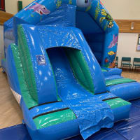 Ocean Theme Castleslide 12ft X 18ft