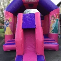 Large Pink Velcro Bounce And Slide