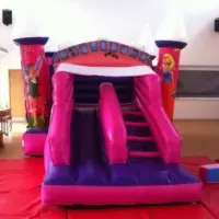 Enchanted Princess Bouncy Castle With Slide
