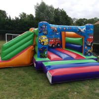 Transport Slide Bouncy Castle