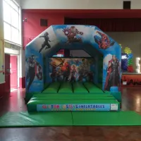 Superhero Bouncy Castle Marvel