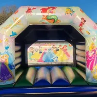 Princess 2 Disco Bouncy Castle