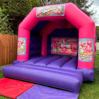 15ft X 12ft Pink And Purple Castle - Shopkins Theme