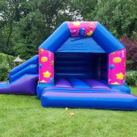 Party Time Side Slide Combi Bouncy Castle And Any Theme Soft Play Package