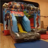 Premium Super Hero Slide Castle