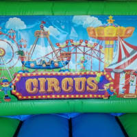 Circus Disco Bouncy Castle