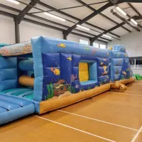 Fun Run Obstacle Assault Course Under Water Theme