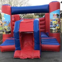 Red Toddler Bounce And Slide