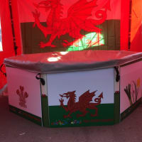 Welsh Themed Hot Tub