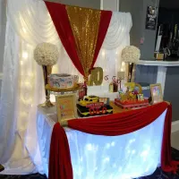 Cake Table Set Up