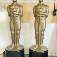 Oscars Statue  Hire Lifesize 7ft