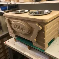 Raised Dog Bowl Tables