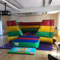 Rainbow Indoor Low Height Bouncy Castles