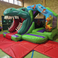 Dino Head Bounce N Slide