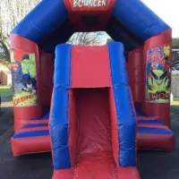 Large Red Velcro Bounce And Slide