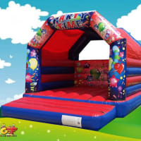 Adult Childrens Red Blue Party Castle