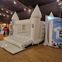 White Wedding Bouncy Castle Hire
