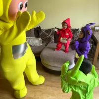 Teletubbies La La Mascot