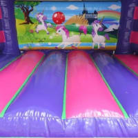 Rainbow Unicorn Bouncy Castle