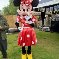 Minnie Mouse Mascot