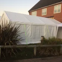 Public Event Tents - Two X Marquees 8m X 4m Joined