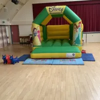 11ft X 15ft Princess Castle - Green And Yellow