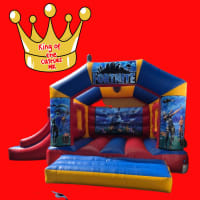 Red And Yellow Slide Combo Castle