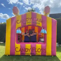 Inflatable Candyfloss Cabin
