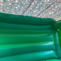 17x12  X 8ft 10 High Jungle Box Castle With Slide