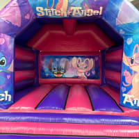 Stitch And Angel Bouncy  Castle