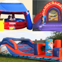 15ftx 15ft Rodeo Bull For 2 Hours 30ft Under The Sea Assault Course18ftx18ft Party Party Castle.