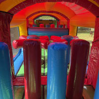 Multi Coloured Obstacle Course Full
