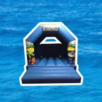 11ft X 15ft Seaworld Themed Bouncy Castle - Blue