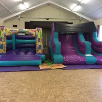 1a Bouncy Castle And Inflatable Slide Pack