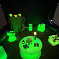 Inflatable Disco Hire - Minecraft Theme