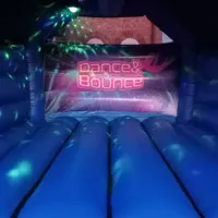 Dance And Bounce Disco Bouncy Castle