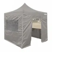 Commercial Grade Pop Up Gazebo Tent & Frame (4 Sides, Valance And Roof) 3x3m
